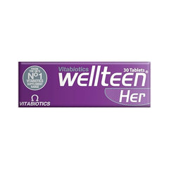 Wellteen Her daily directions – take one tablet with a meal