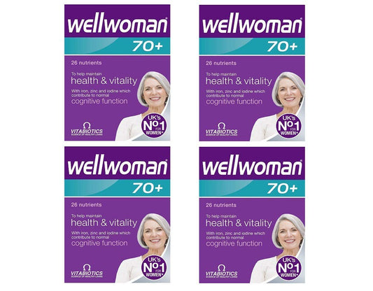 Wellwoman 70+ 30 tablets bottle