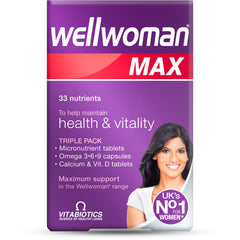 Wellwoman Max capsules 84-pack front view