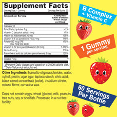 Two-pack WellYeah Kids B Complex Gummies with strawberry flavor
