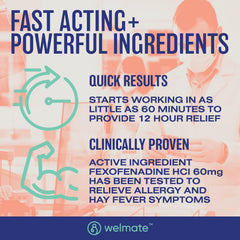 Dosing scene with 12 hour coverage using WelMate 60mg tablets daily