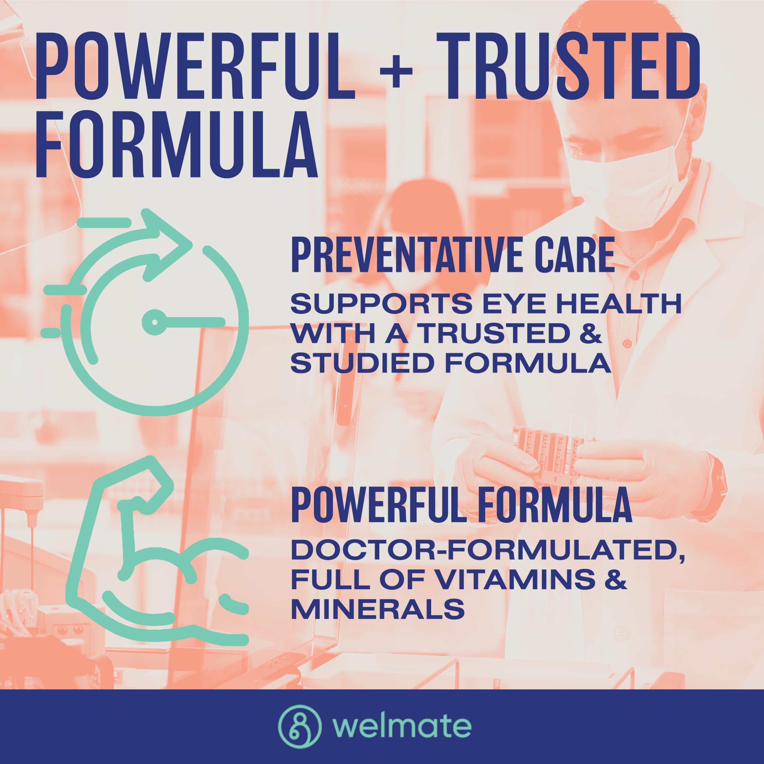 Dosage illustration: two mini softgels daily