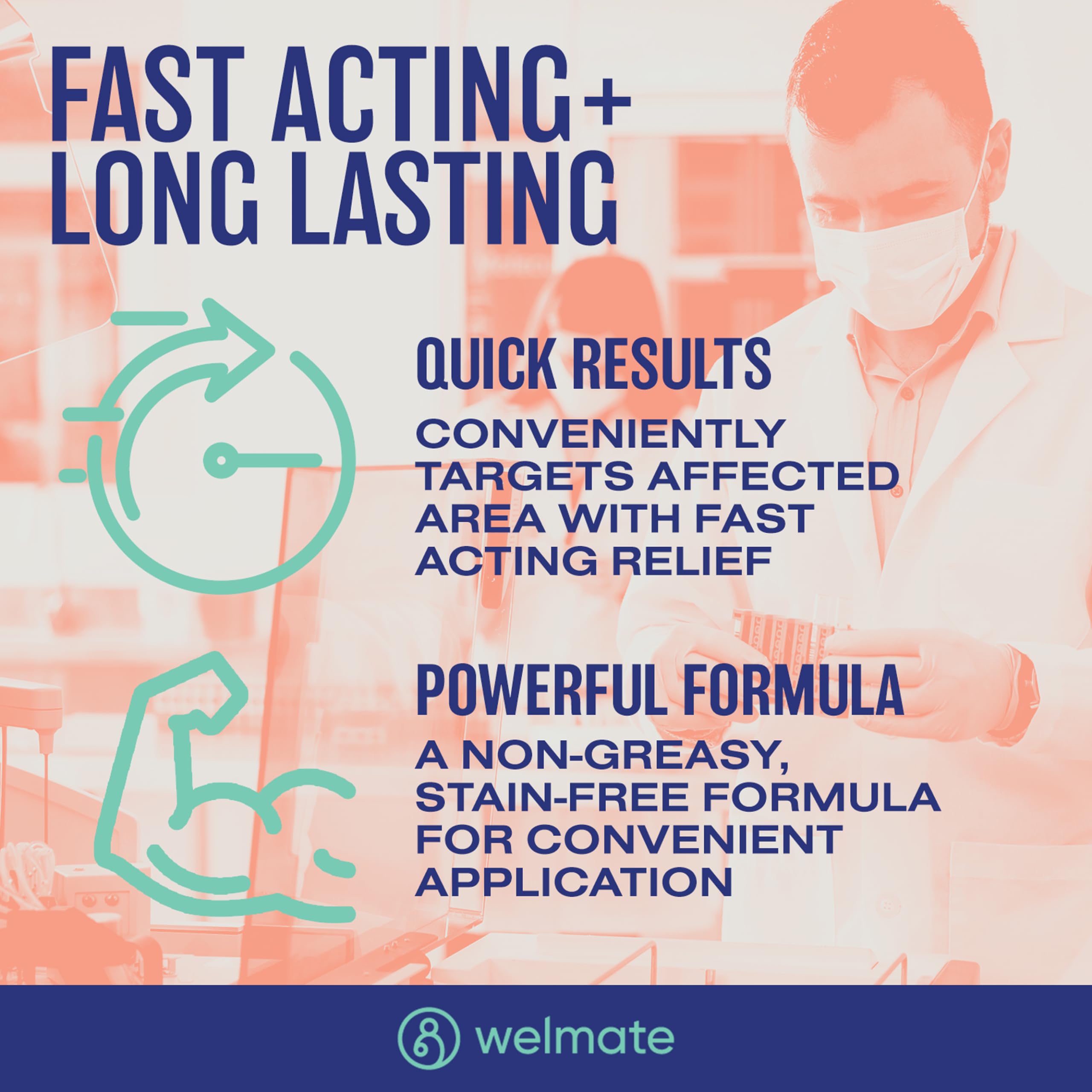 WELMATE Clotrimazole 1% two-pack packaging ready for at-home antifungal care.