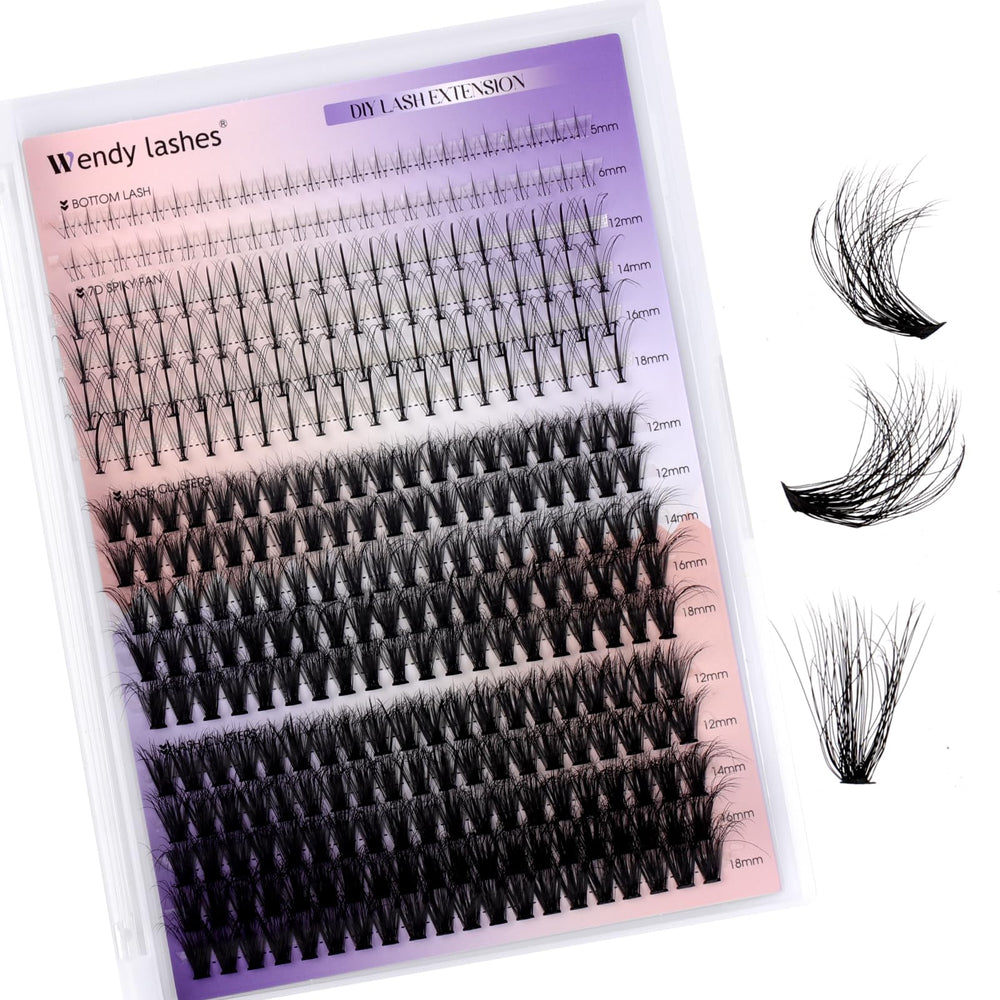 Wendy Lashes easy application and safe removal for beginners