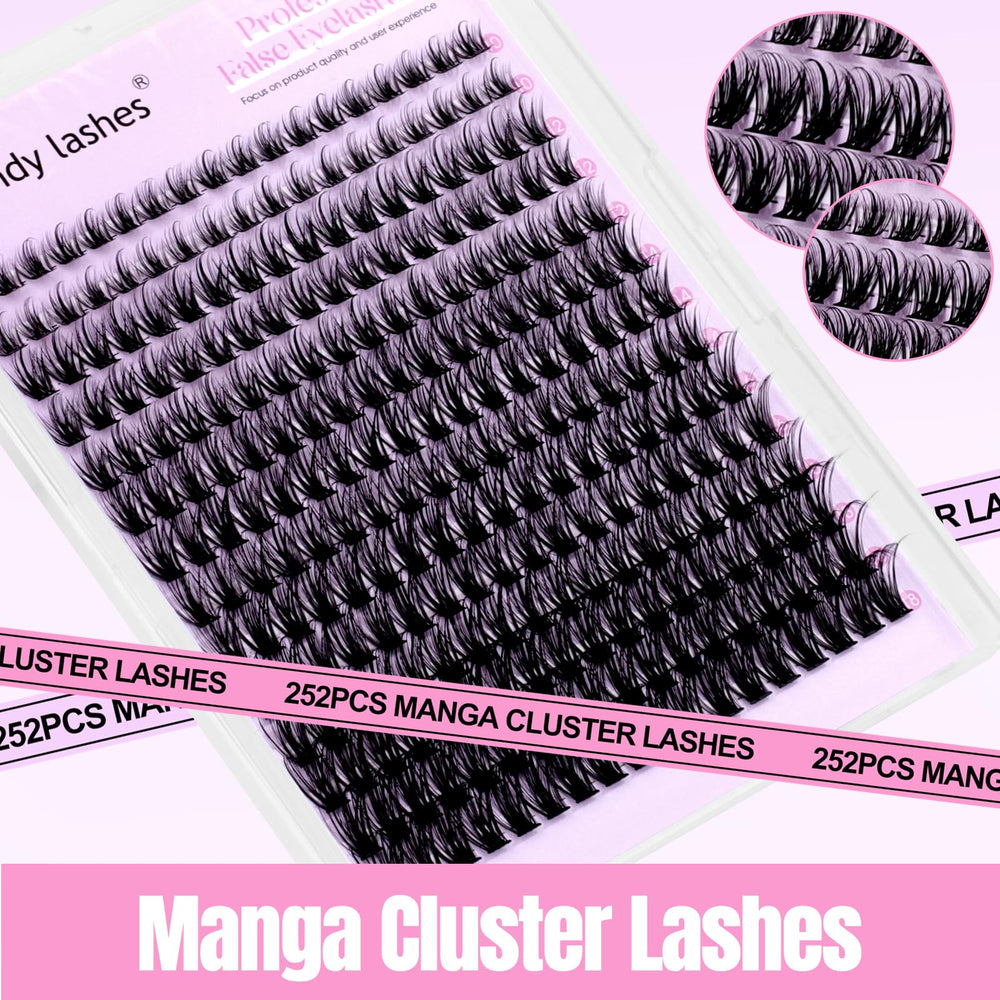 Wendy Lashes Invisible Seamless Blend for natural-looking volume.