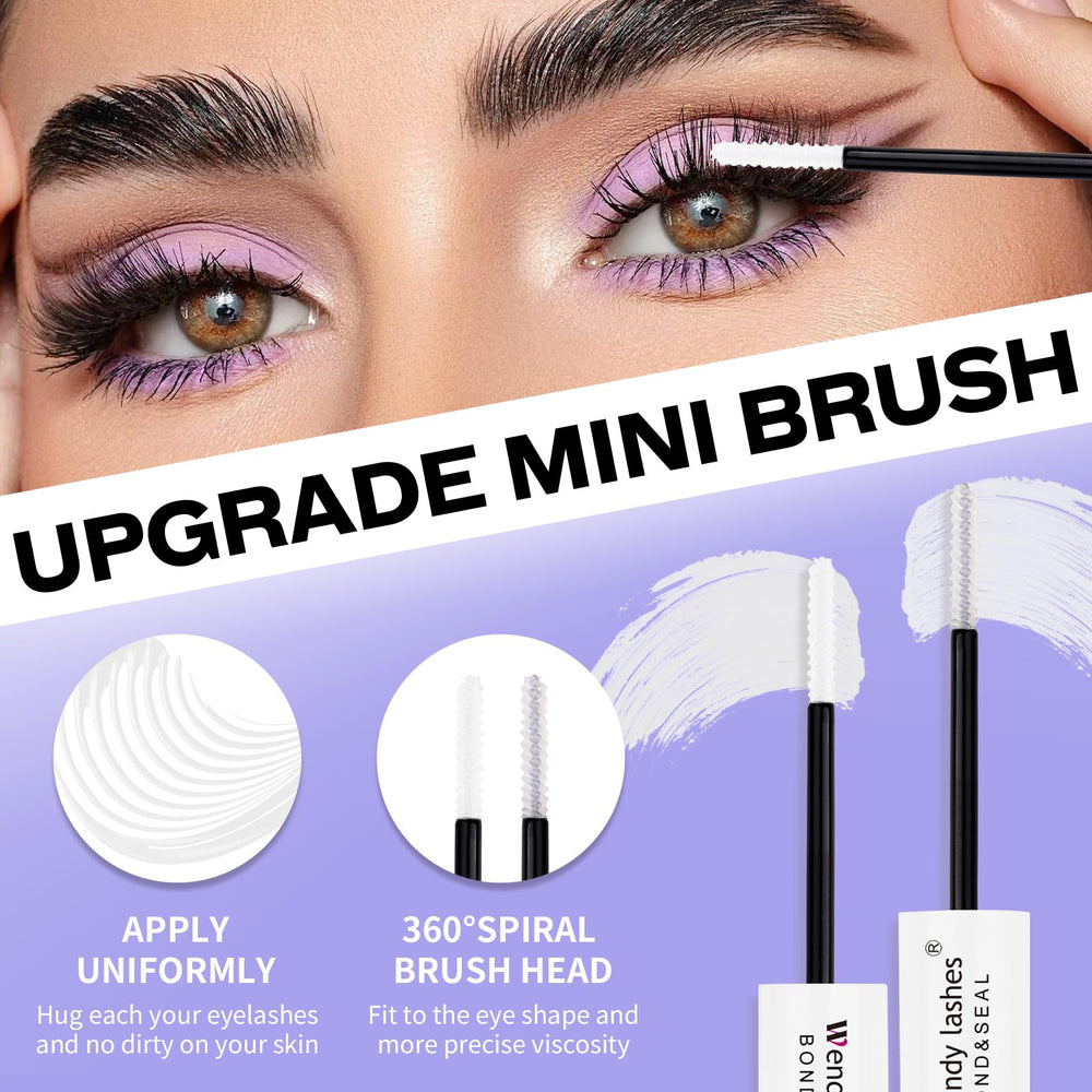 WENDY LASHES skin-friendly-glue minimizes irritation during wear