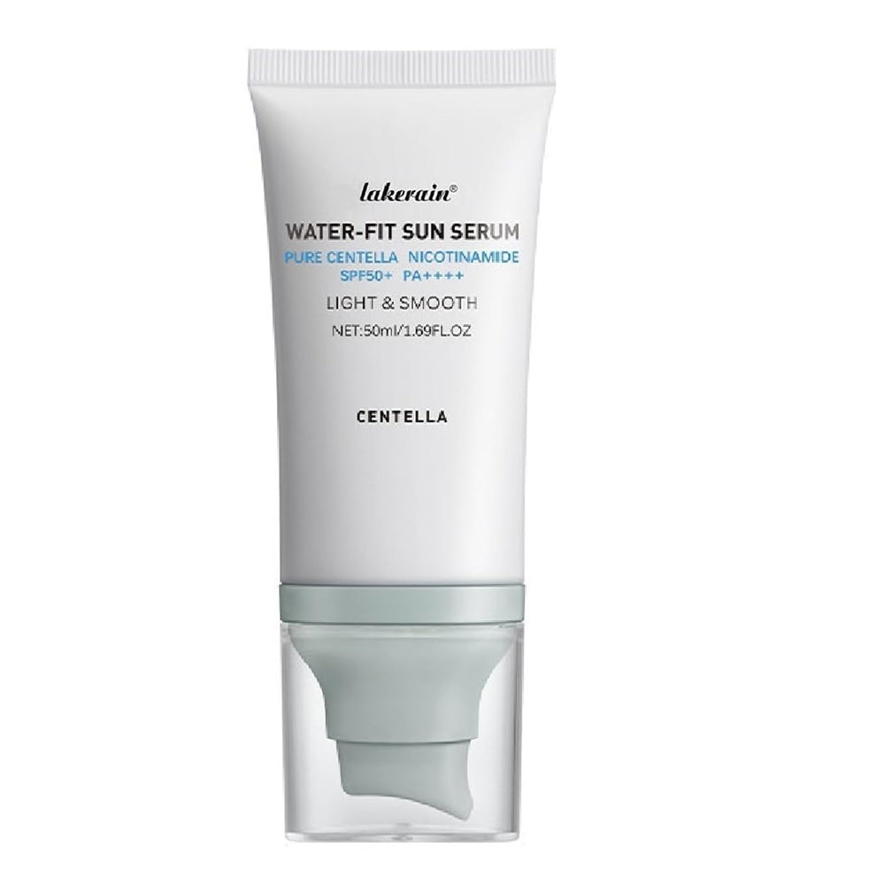 WenFeng Centella Sunscreen SPF 50 with pump dispenser for easy, even application