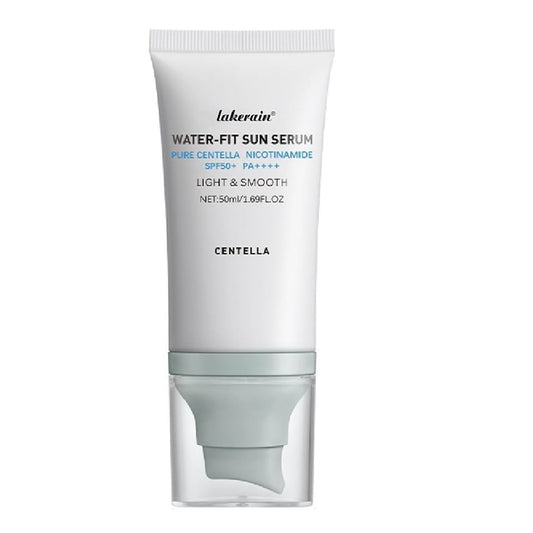 WenFeng Centella Sunscreen SPF 50 with pump dispenser for easy, even application