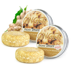 WenFeng ginger shampoo bar pack showing two bars for daily scalp care