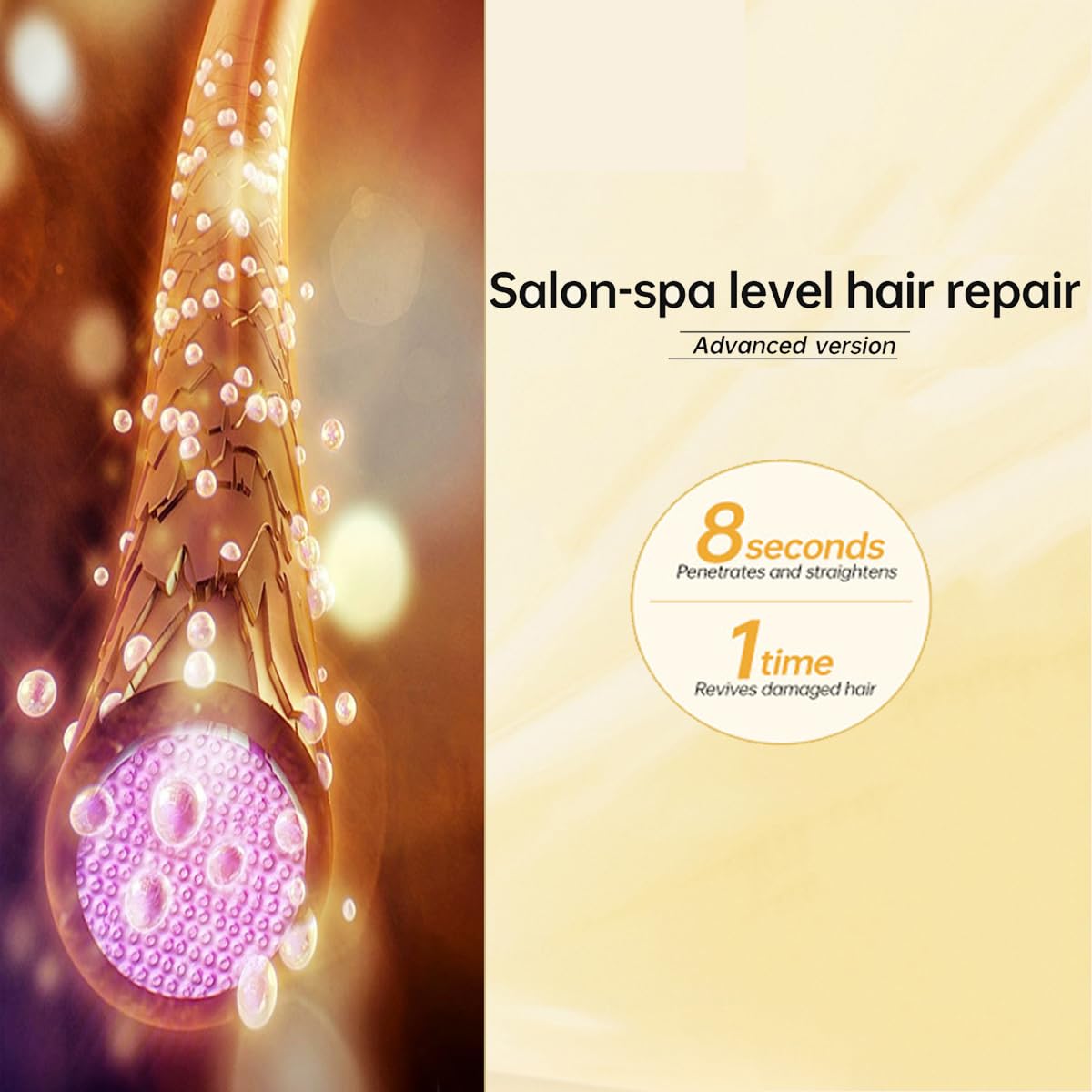 WenFeng Hair Mask texture closeup reveals smooth, shiny strands potential