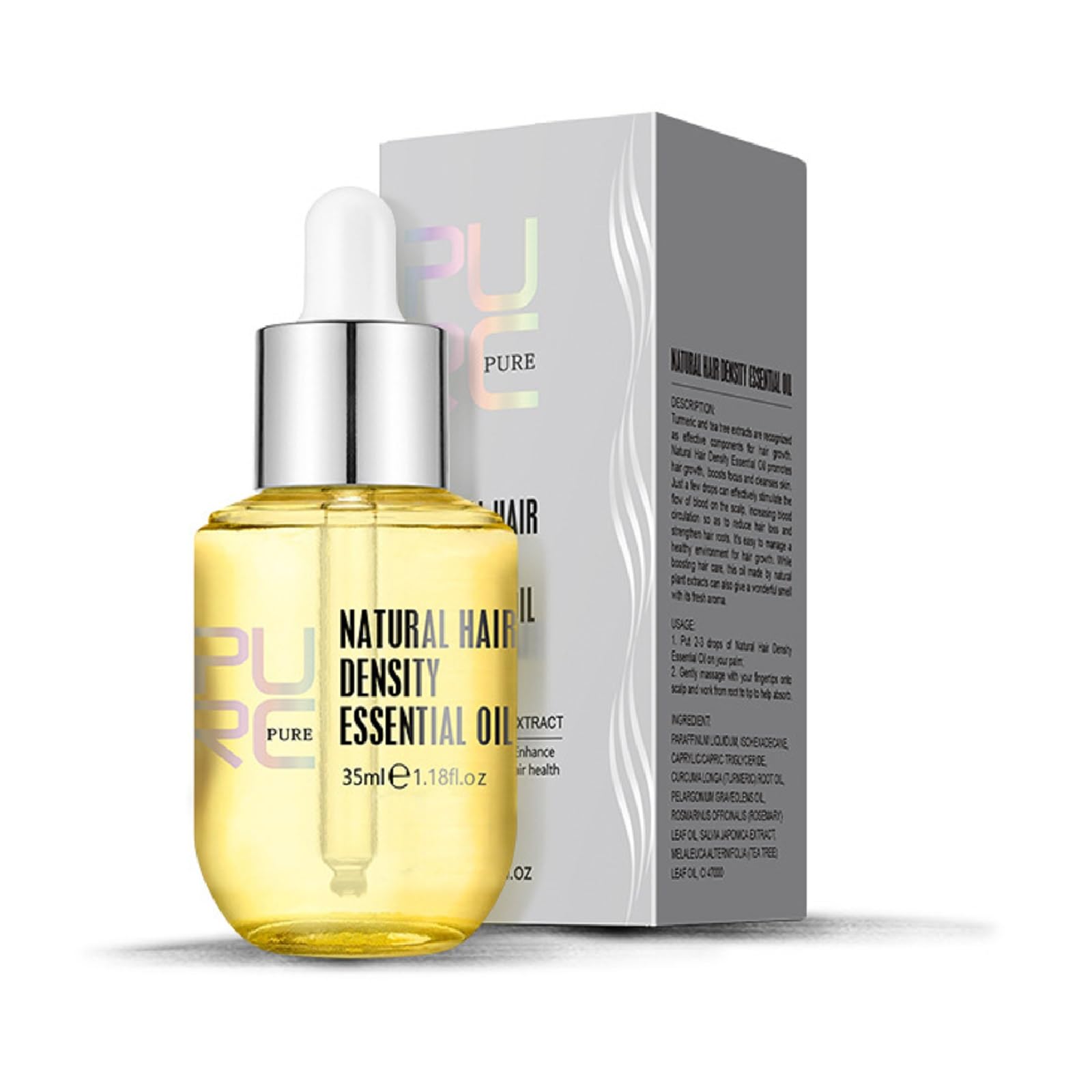 WenFeng PURC bottle of hair density oil for scalp nourishment and density