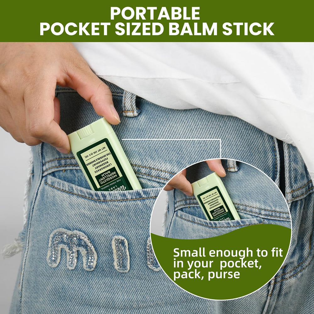 WestKey Labs 0.5oz travel-size balm fits in bags for on-the-go protection.