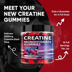Gummies displayed on a white surface to show texture and shape