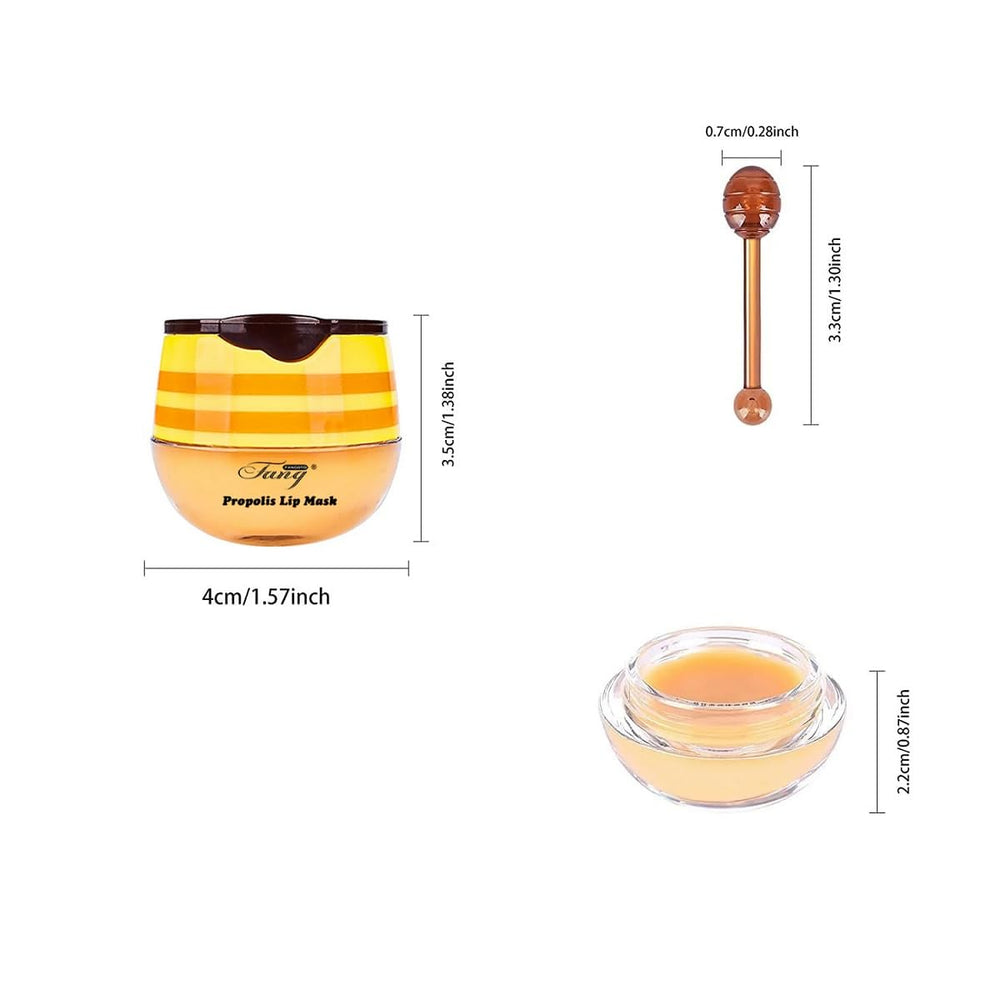 WFWJ Bee Lip Balm Honey Pot on bedside table for morning care