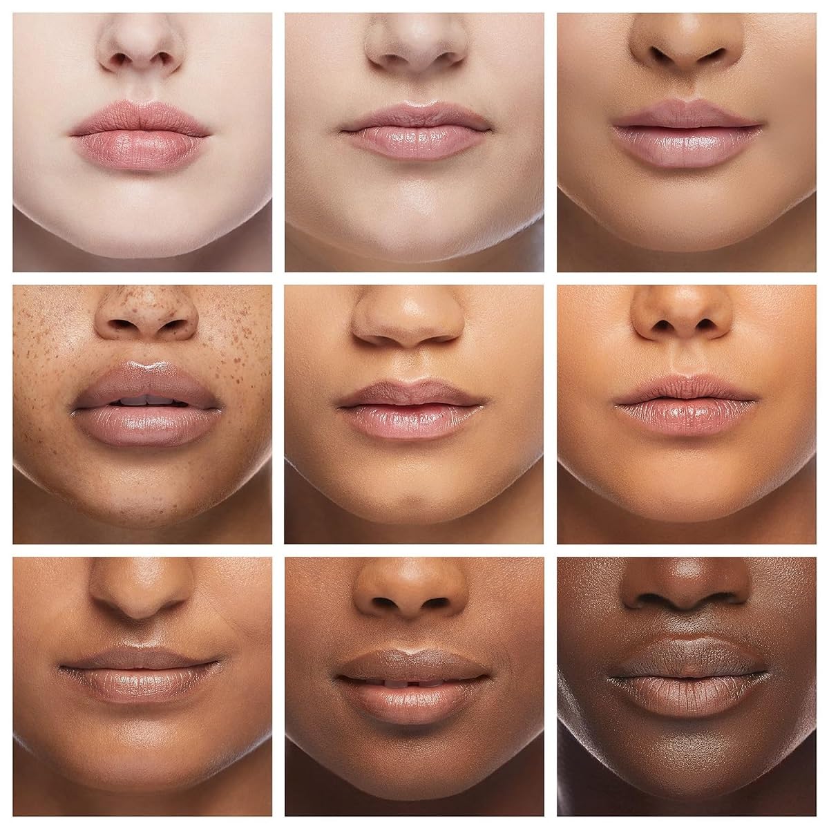 WFWJ Bee Lip Balm Honey Pot texture swatch on lips