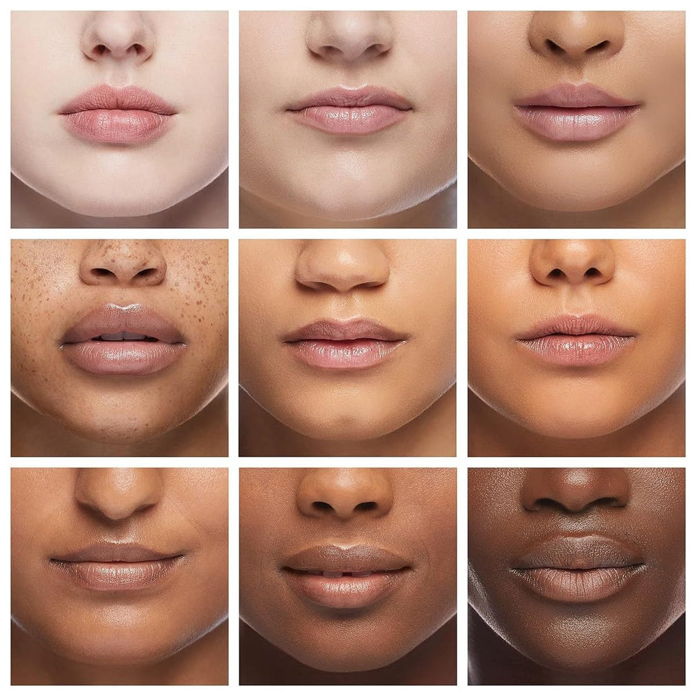 WFWJ Bee Lip Balm Honey Pot texture swatch on lips