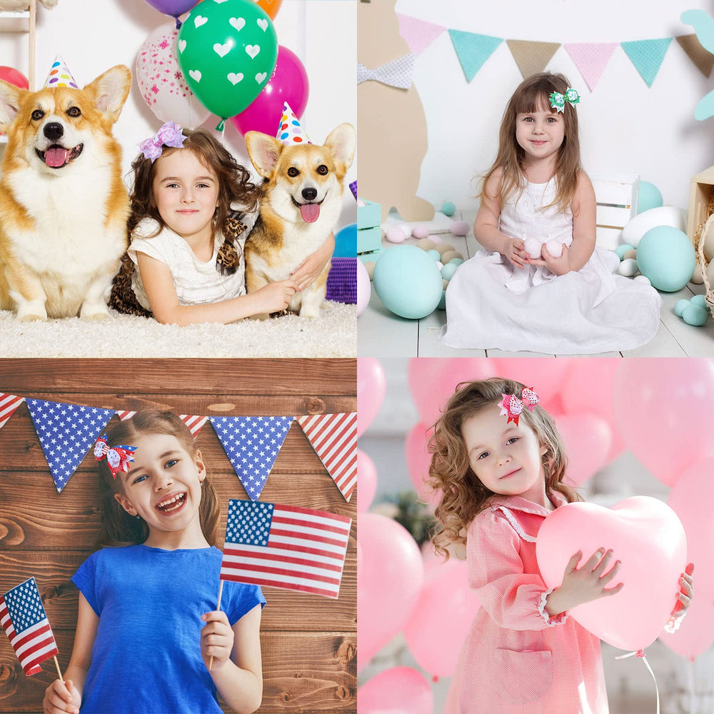 Whaline girls hair accessory set offers stylish seasonal clips.