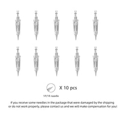 Whalrace eyeliner needle for sharp, crisp line definition