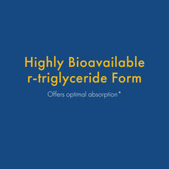 Illustration of r-triglyceride form improving absorption
