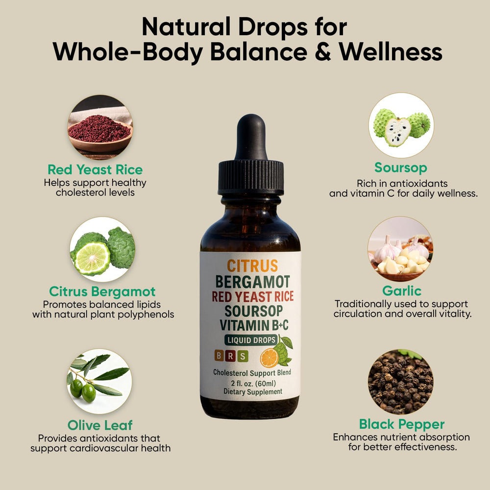 Soursop bitters and olive leaf extract blend