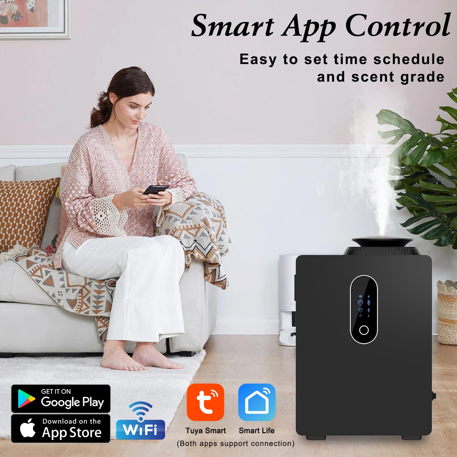 Whisper quiet operation under 34 dB