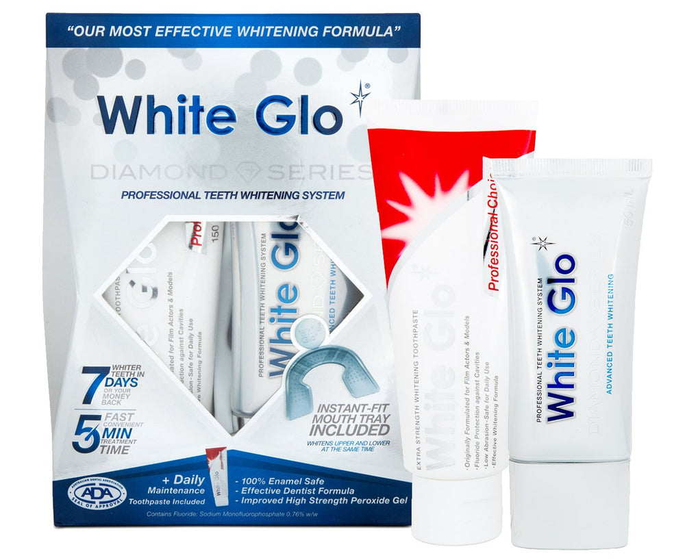 White Glo Diamond Series Advanced Whitening System product shot