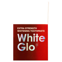 Product display of White Glo Professional Choice on a bathroom counter
