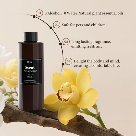 White Jasmine scent diffuser refill 500ml bottle