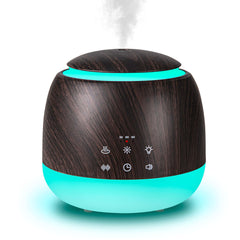 White Noise and Diffuser with deep brown finish, front view