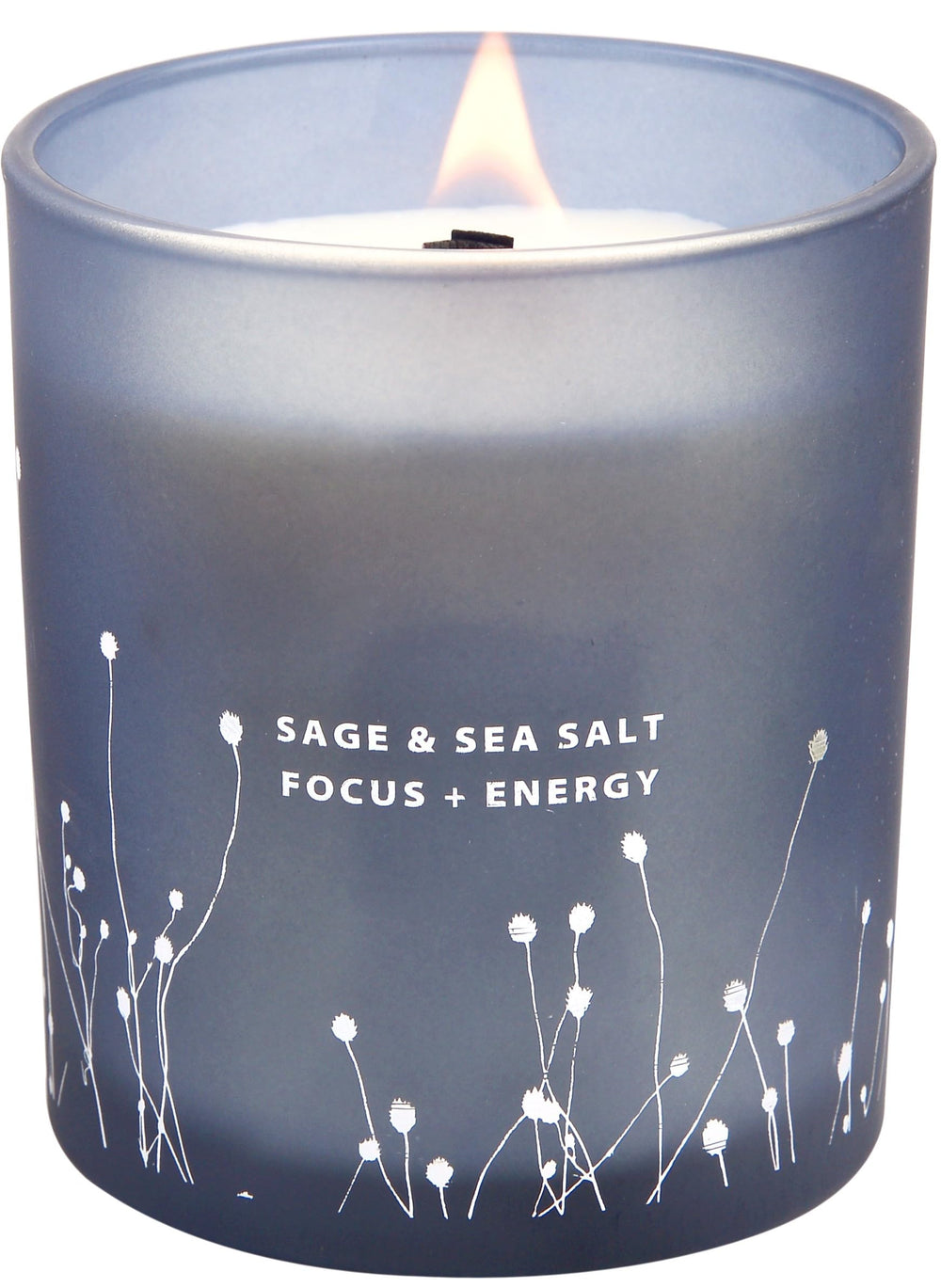 White Sage Sea Salt Wood Wick Soy Candle 10.6 oz