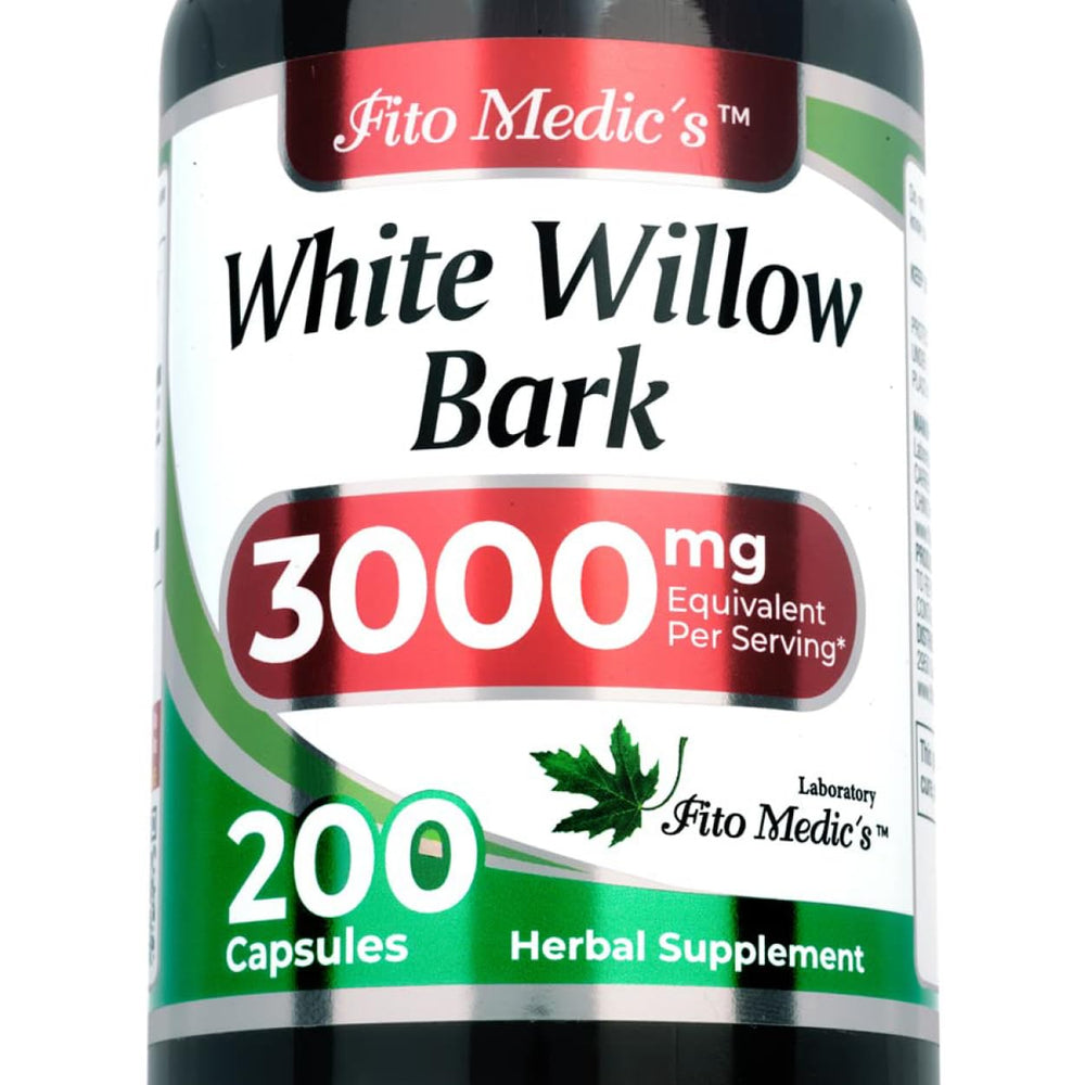 FITO MEDIC White Willow Bark bottle front view