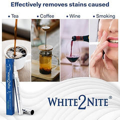 Enamel-safe whitening gel formula from White2nite