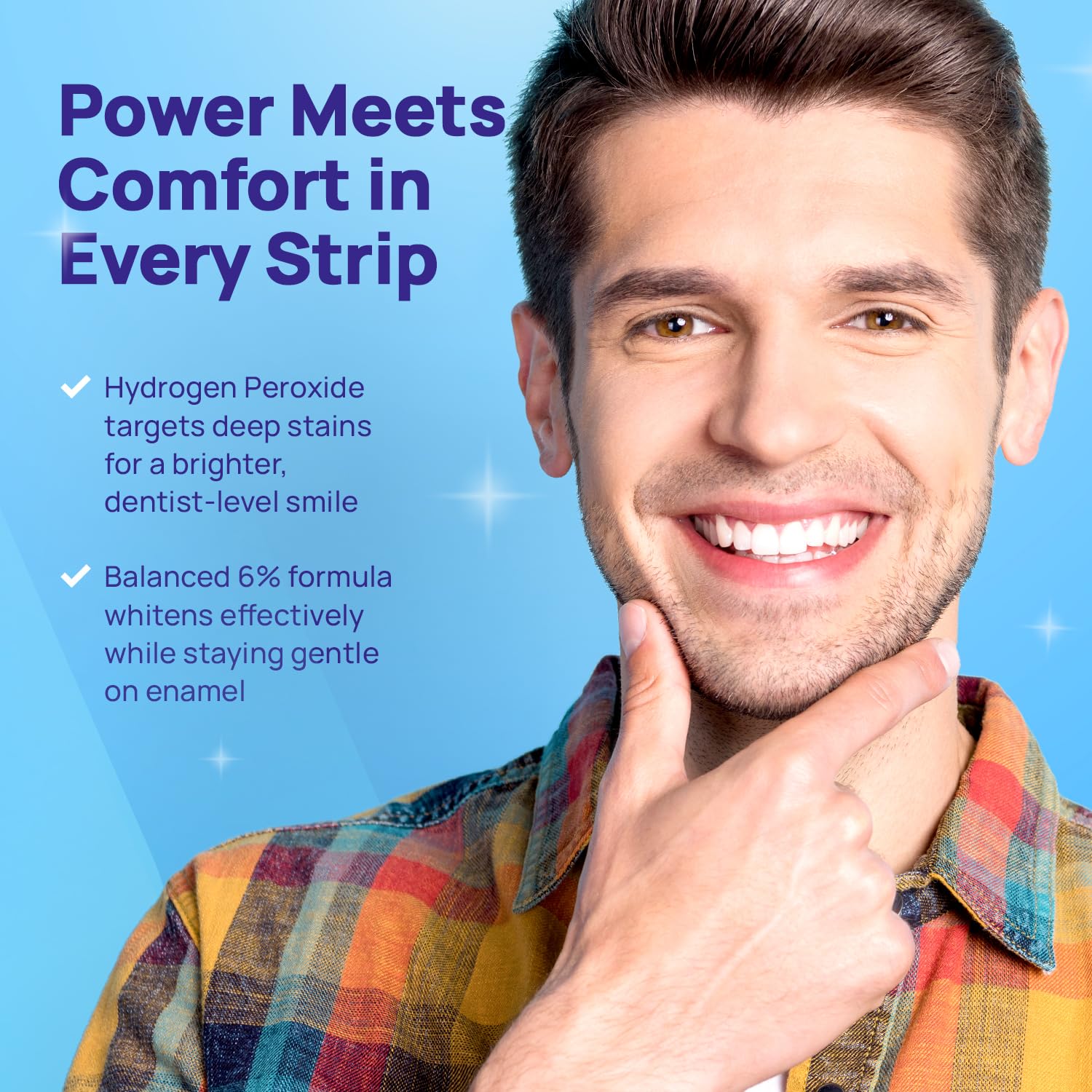 Gum-care whitening technology concept