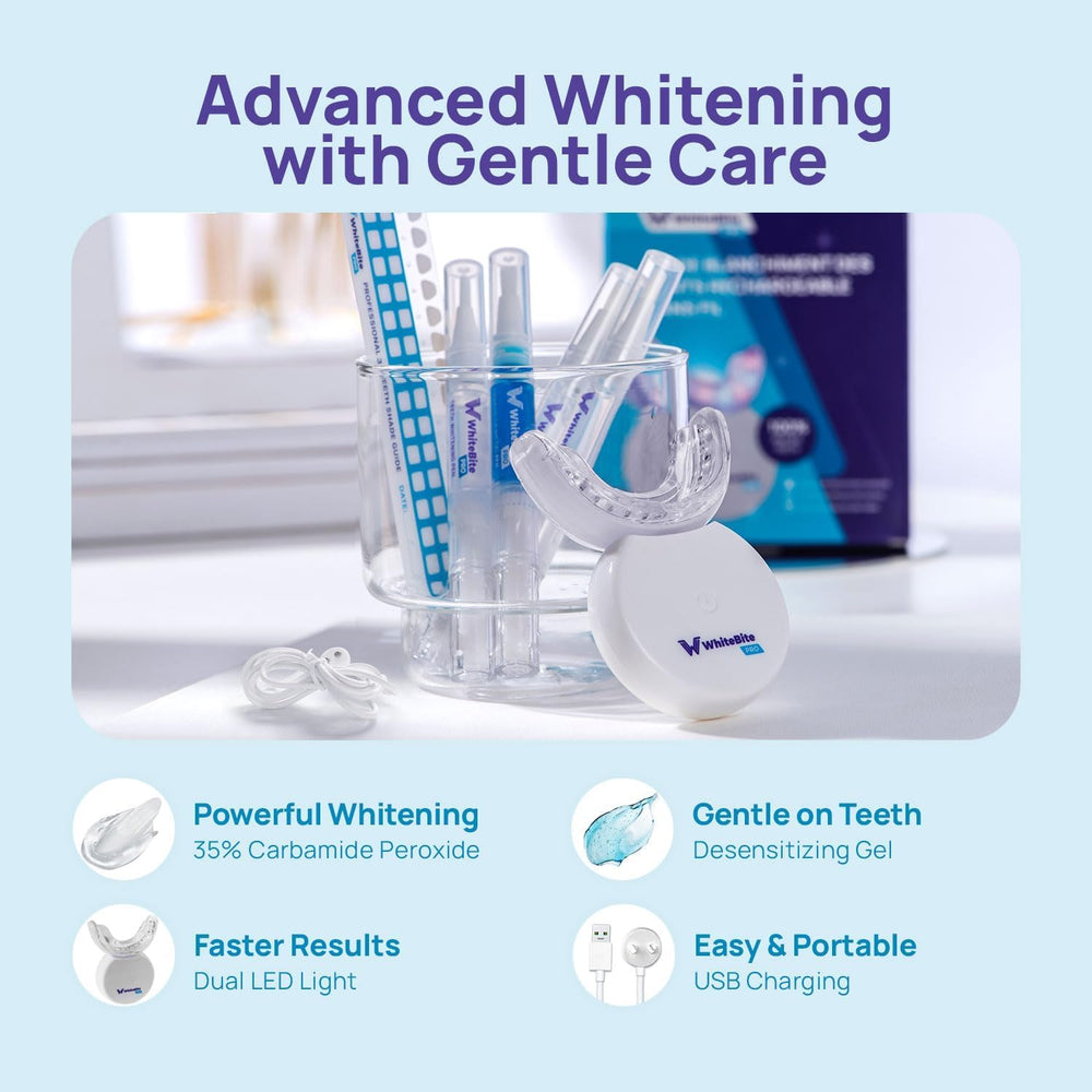 Dual LED light activation for whitening