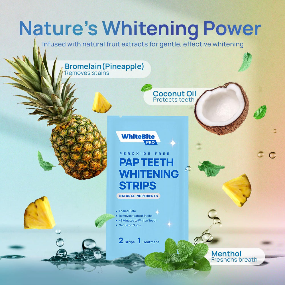 Whitebite Pro whitening strips angle view 03