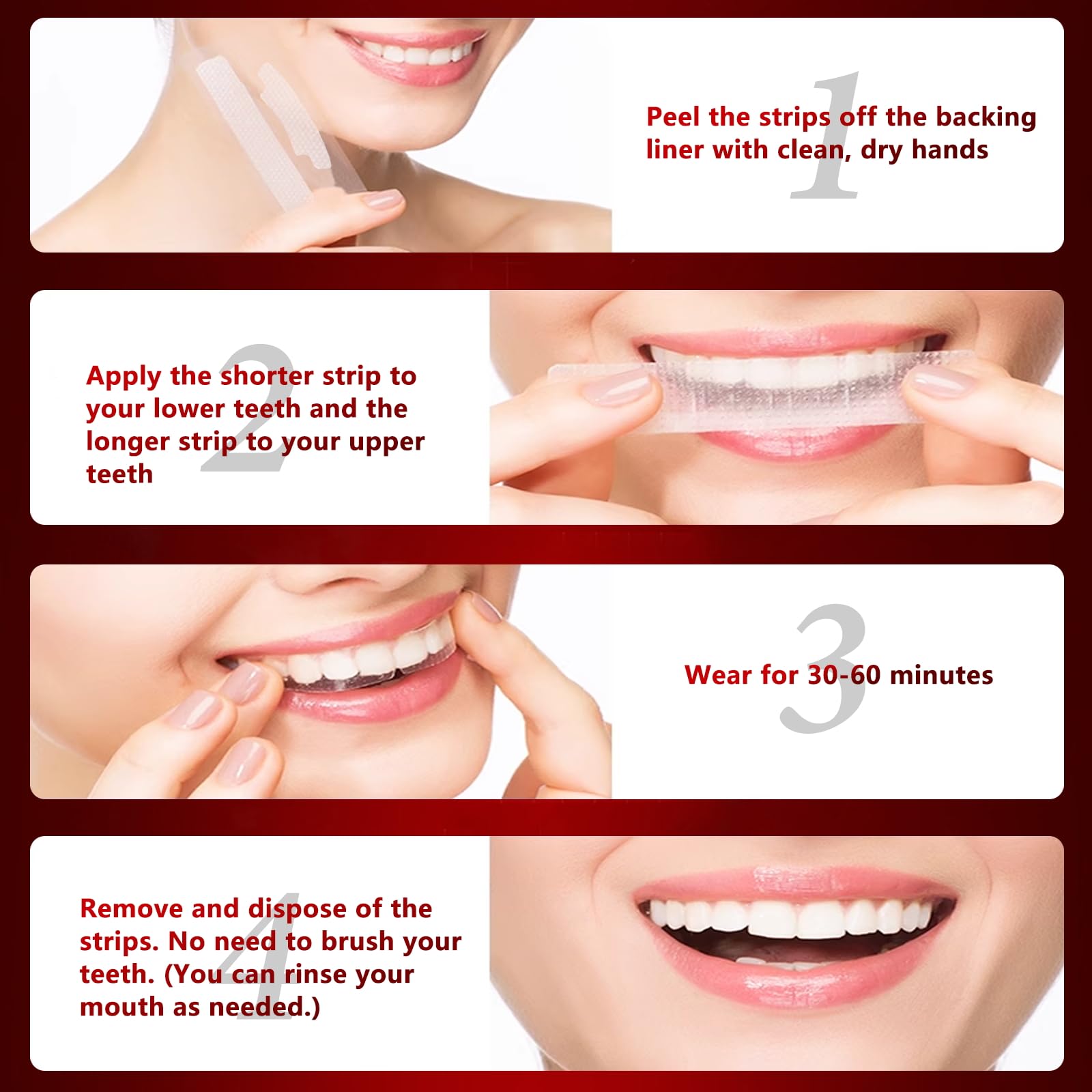 Whitening Strips After 28 Days