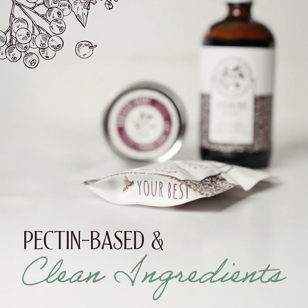 Vegan, gelatin-free gummies made with pectin
