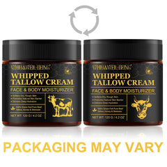 WHLH WELL-BEING beef tallow honey balm raw ingredients closeup showing natural components