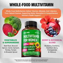 Whole food blend with vegetables and berries