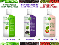 Kiwi berry infused aloe vera concentrate product shot