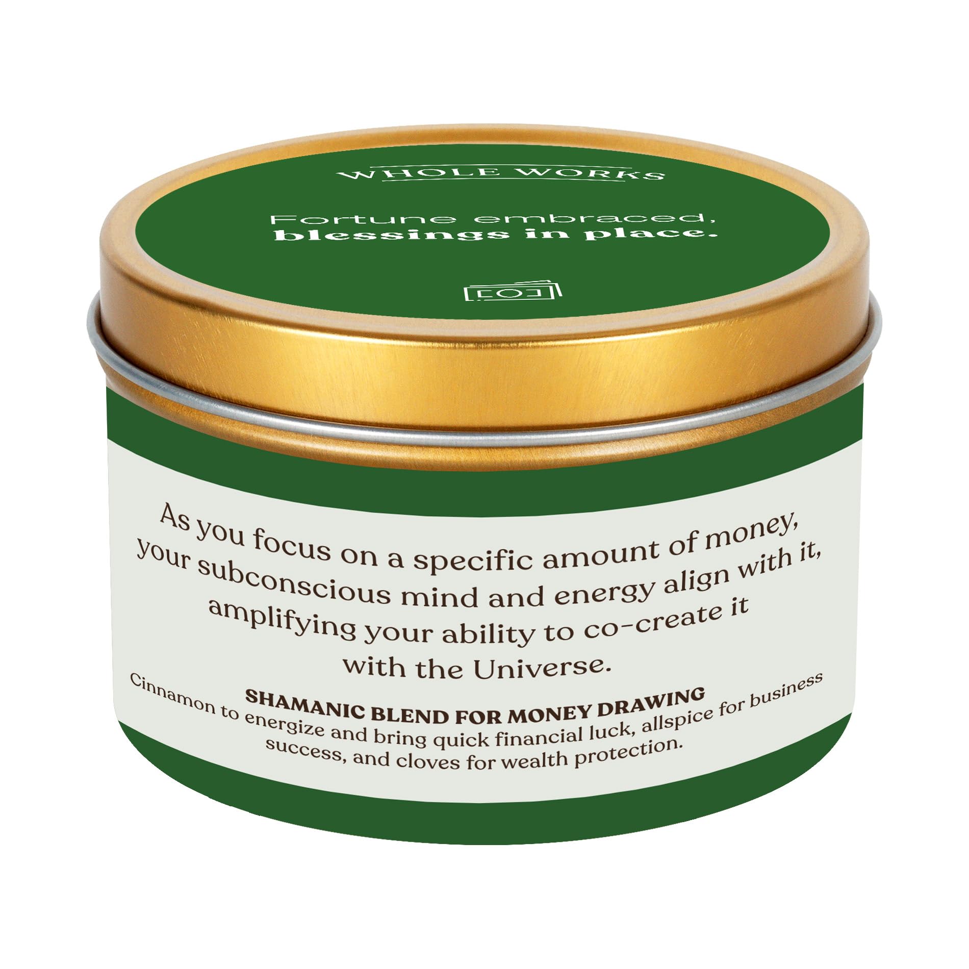 Whole Works sage fragrance in use during mindful ritual