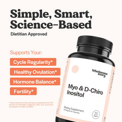 Close-up of bottle showing Clean Label Project certification