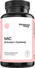 Wholesome Story NAC 600 mg bottle label