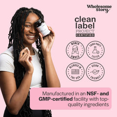 Serving size illustration for 600 mg NAC (120 servings)