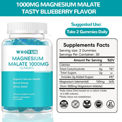 Serving display showing two gummies representing a 1000mg dose