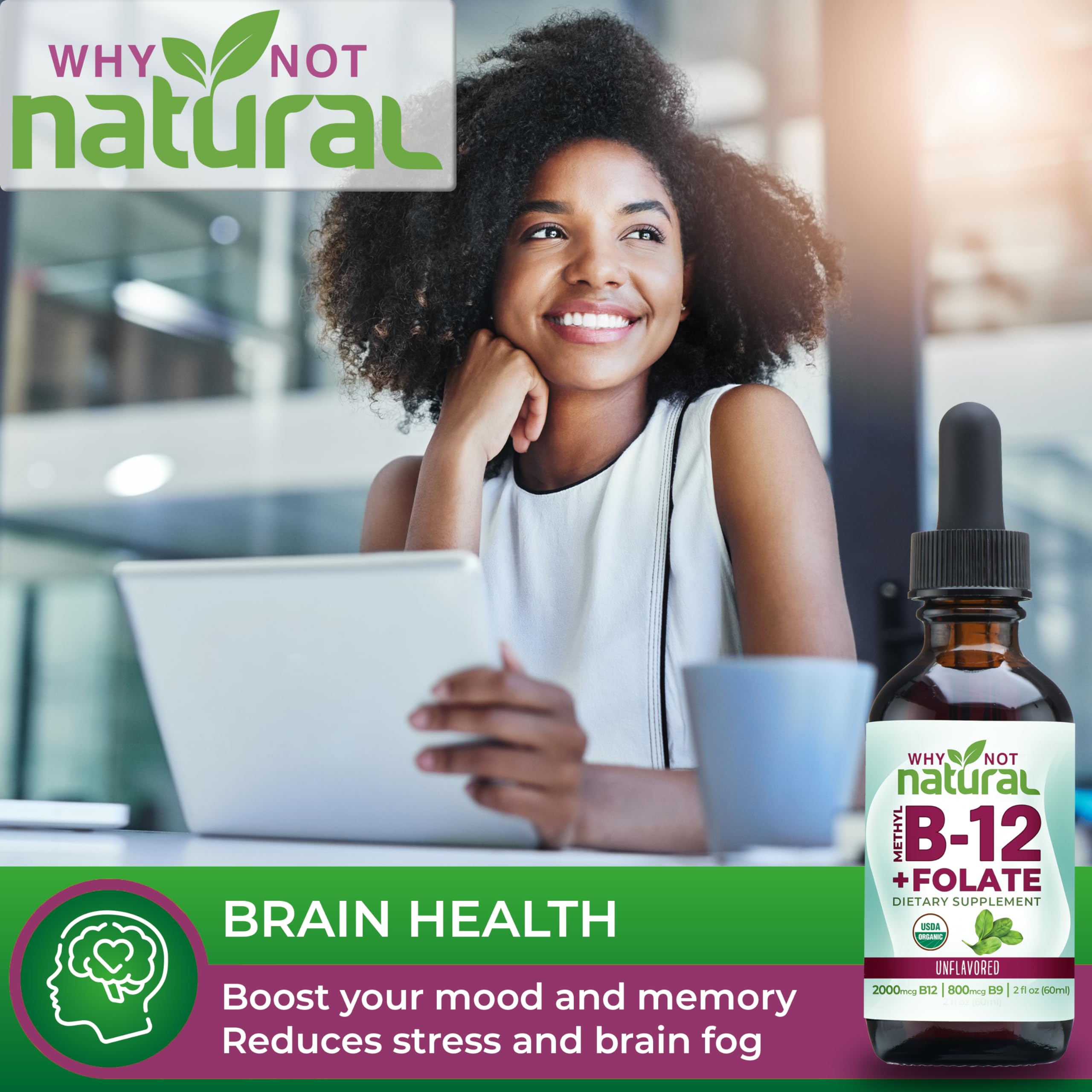 Illustration of energy, mood, and memory support