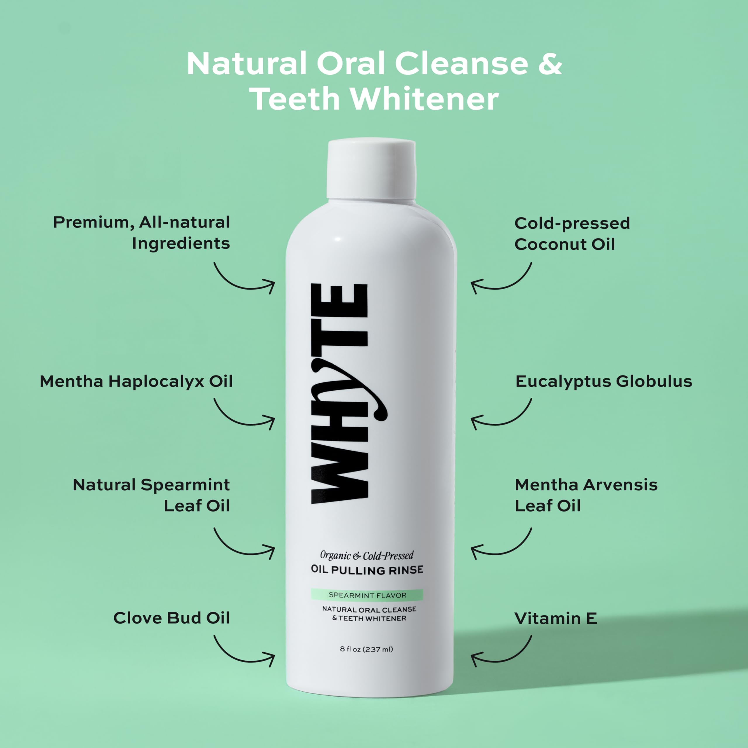 Ingredient details for Whyte oil pulling rinse spearmint