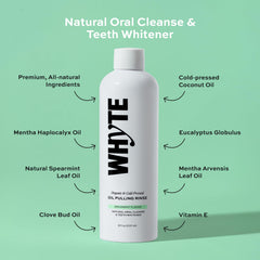 Ingredient details for Whyte oil pulling rinse spearmint