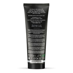 Close up of Sage and Sea Salt Massage Cream texture
