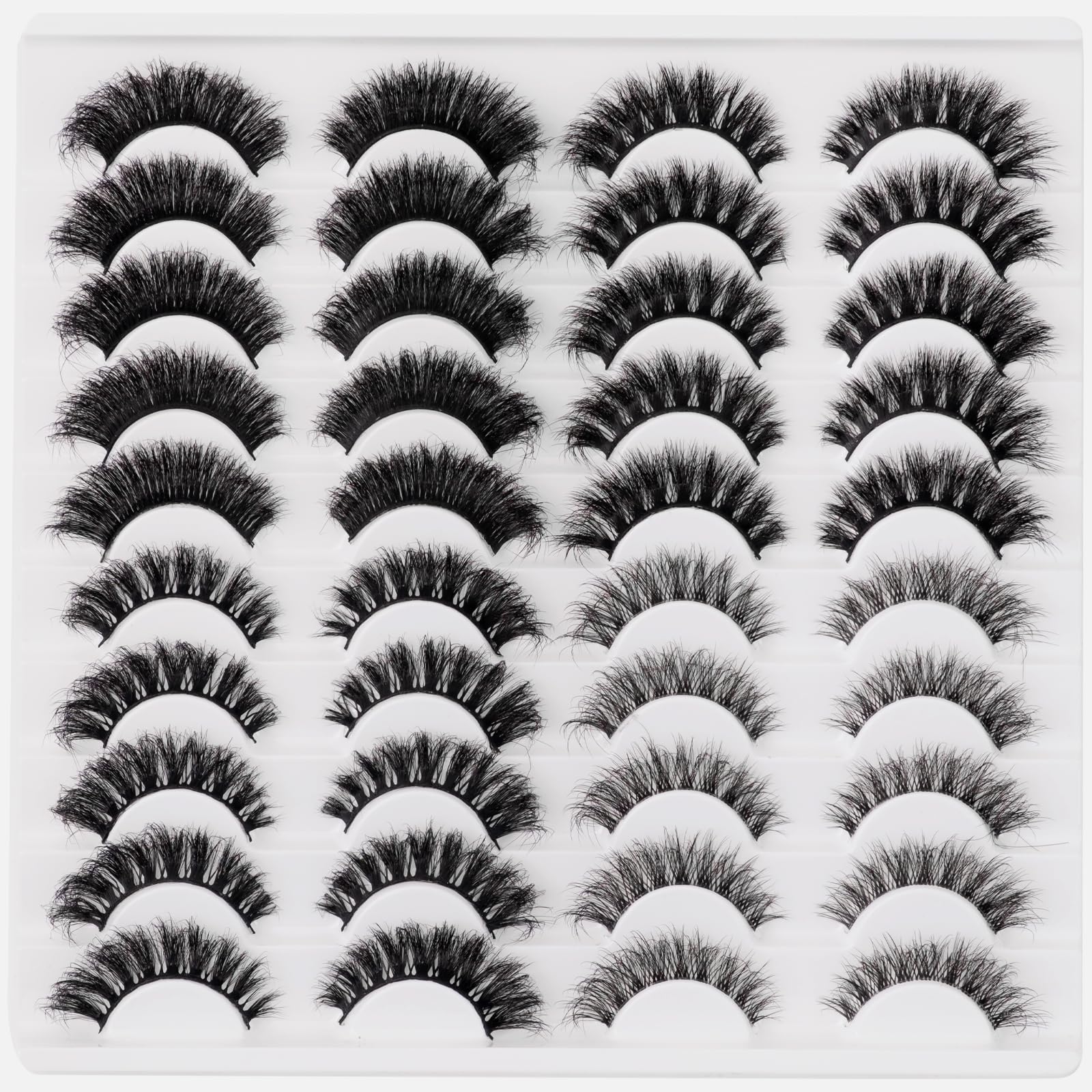 Wikbik cat-eye 8D curl lashes for a defined, elongating look
